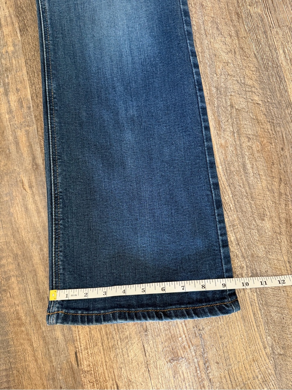ARIAT Women's 34 short Real Ballary Boot Denim Jean Pennsylvania Wash 30" Inseam - Picture 8 of 12